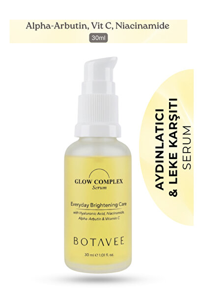 Botavee Aydınlatıcı Yüz Serumu - Alpha Arbutin, Niacinamide, Vitamin C | Leke...