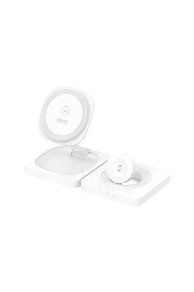 Vidvie WLC1425 4-in-1 Foldable Magnetic Wireless Charging Stand for Phone, Sm...