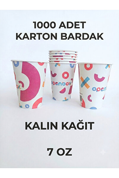 TABAKGROUP Kalın Kağıt 7 Oz - 1.000 Adet Karton Bardak
