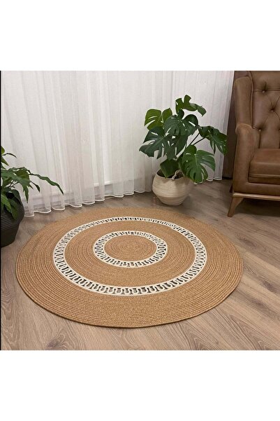 Namteks Modern, Hasır /Jüt. Desenli, Dekoratif, Kilim, Salon,mutfak Halısı. Ç...