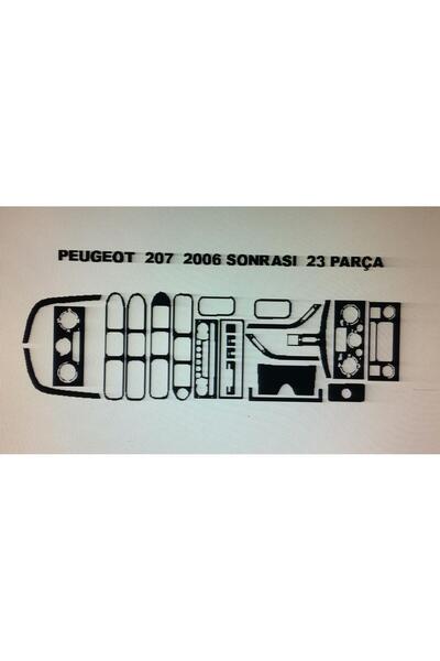 Demircioğlu Oto Aksesuar Marketi Peugeot 207 2007> 23 Piece Dashboard Trim (C...