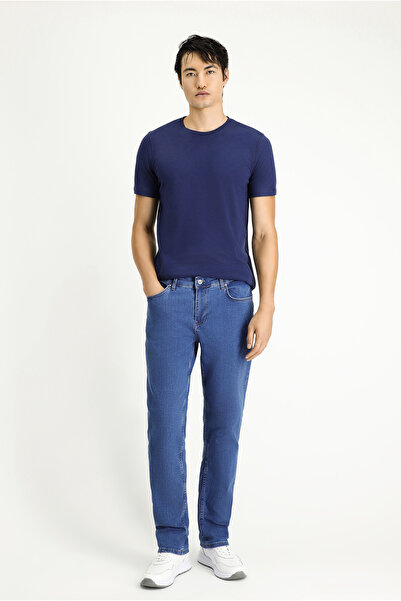 Kiğılı Pantaloni slim din lycra din denim