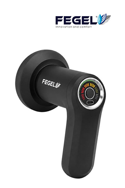 Fegel FG-720 Shiatsu 5 Başlıklı Masaj Aleti,6 Hız Kademeli, Yağ Yakımını Dest...