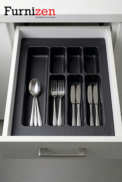 Furnizen 37x49 cm Çekmece İçi Kaşıklık Organizer ( 30*40 Cm'e Kadar Kesilebil...