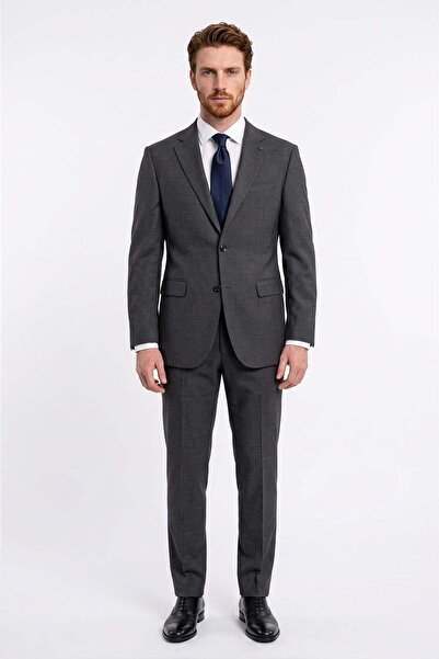 Uki ANTRASİT Comfort Fit 6 Drop Takım Elbise