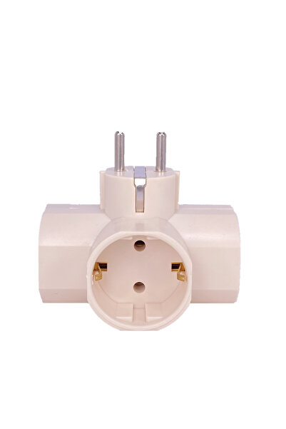 Choice Bolantedz European Type Conversion Plug 1 TO 3 Way EU Standard Power A...