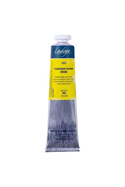 Genel Markalar Ladoga Yağlı Boya 46 ml Cadmium Lemon (Hue) 203