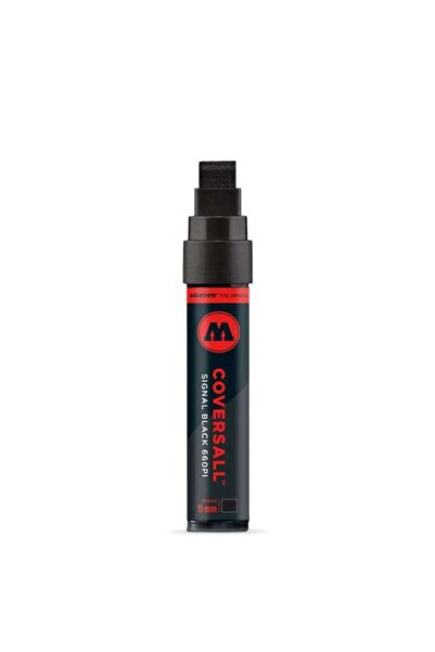 Molotow 660PI Coversall Graffiti Tagmarker Kalem 15 mm Signal Black
