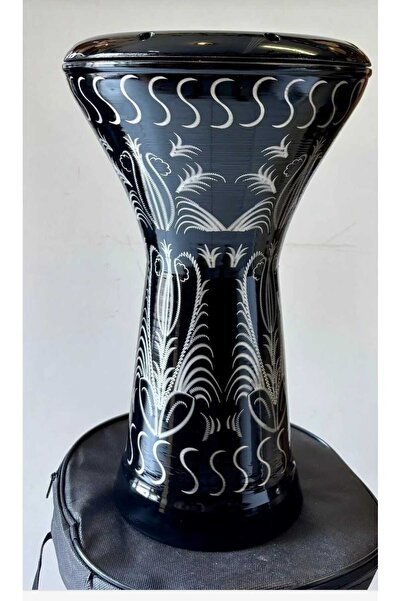 MASTERWORK Darbuka - Mısır Darbuka Siyah - Kılıf Hediyeli