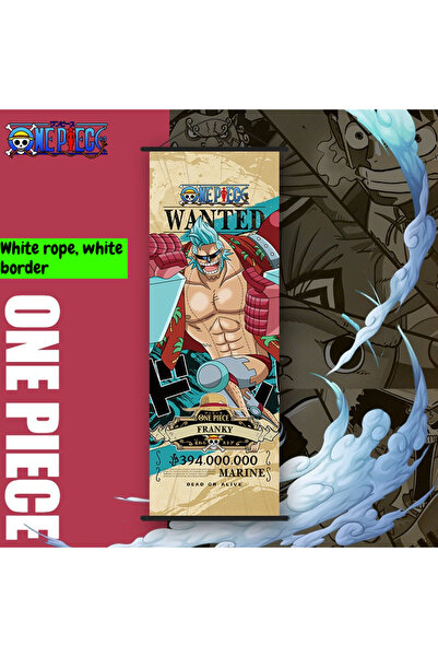 Choice3 Bandai Hanging painting-10 New One Piece Long Wall Scroll Cartoon Mon...