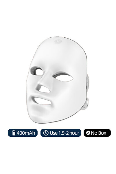 Choice1 400mah Rechargeable Facial LED Mask 7 Colors LED Photon Therapy Skin ...