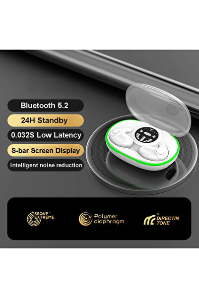 choice2 kebidumei White Invisible Sleep Earphones Bluetooth 5.3 Headphones IP...