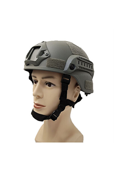 Choice Gray FAST Helmet MICH2000 MH Tactical Helmet Outdoor Tactical Painball...