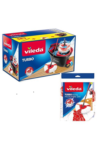 Vileda Turbo 2in1 New Pedal Cleaning Set + Turbo Extra Mop