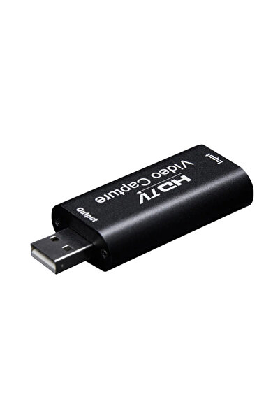 Choice بطاقة التقاط فيديو عالية الدقة 4K سوداء بمنفذ USB 3.0 2.0 HDTV Video G...