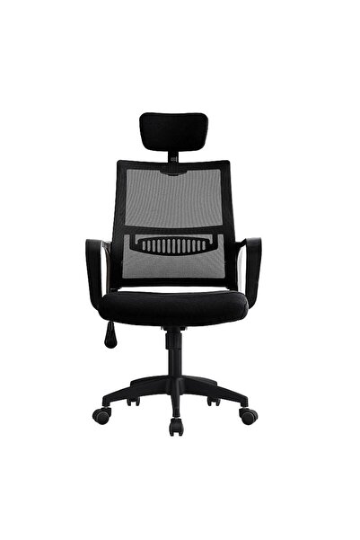 PROCART Scaun rotativ ergonomic, înălțime reglabilă 108-118 cm, tetieră integ...