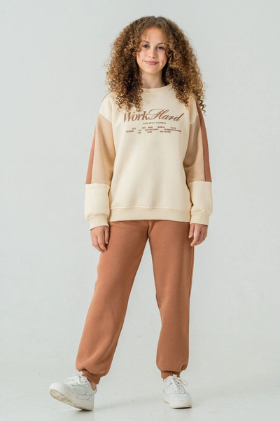 HAUSEkids 8-12 Years Work Every Girl's Suit-Mocca