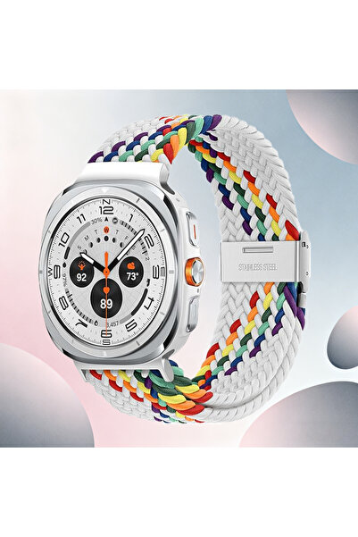 Choice30 Watch 8 40 44mm White rainbow Band for Watch 8/8 Classic/Ultra 40mm ...