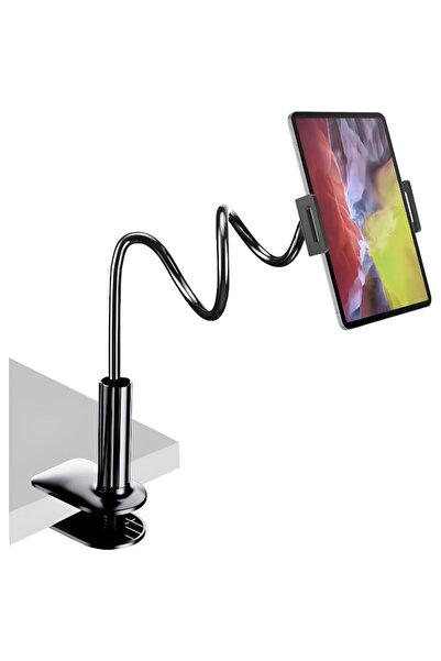 Choice Black Tablet Stand Holder Mount Mobile Phone Clip with Flexible Goosen...