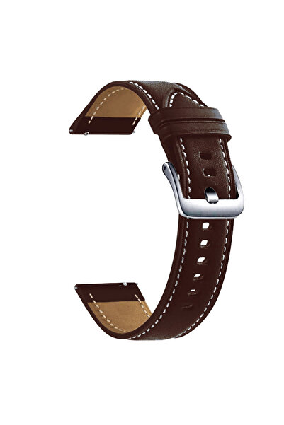 Choice 22mm Brown 20 22mm Strap For Watch 3 41 45mm Genuine Leather Band For ...
