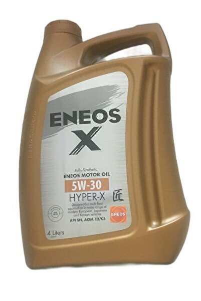 ENEOS Motor Yağı 5W30 X Hyper-X 4 Litre Partiküllü Yeni Ambalaj