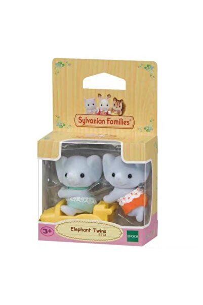 SYLVANIAN FAMILIES مجموعة أثاث شخصيات الأنمي للفتيات، تماثيل أصلية على شكل فيل