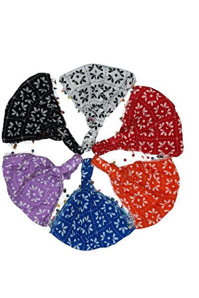 YELPAZE DÜNYASI Elastic Bandana Set of 6