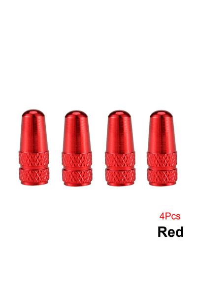 Choice Red 4Pcs/Set Aluminum Alloy Road MTB Track Racing Bike Tube Tyre Bicyc...
