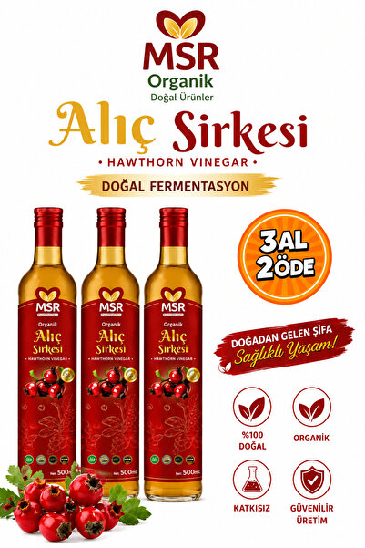 MSR BİTKİSEL DOĞAL ÜRÜNLER Alıç Sirkesi