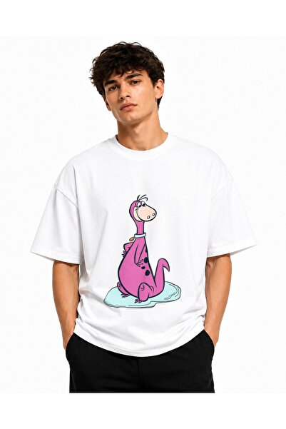 Inscriptie Tricou Unisex Bumbac Premium Casual " Dino "