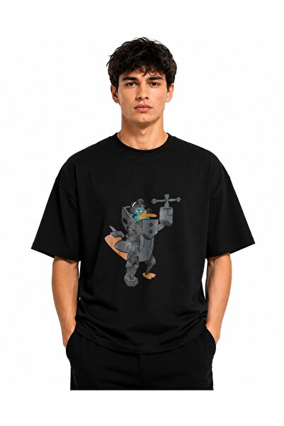 Inscriptie Tricou Unisex Bumbac Premium Casual " Phineas & Ferb the movie per...
