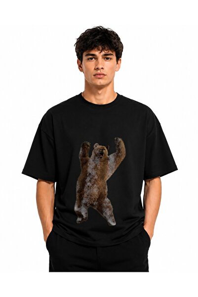 Inscriptie Ουνισέξ Βαμβακερό T-Shirt Υψηλής Ποιότητας  "Νευρώσιμο Αρκουδάκι "