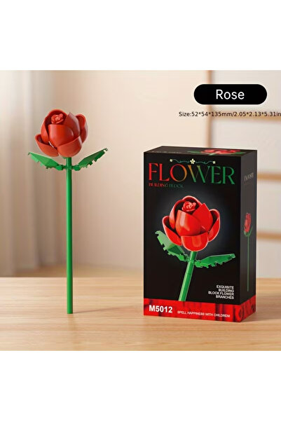 Choice8 M5012-No box Micro particle building block flower set, DIY assembly f...
