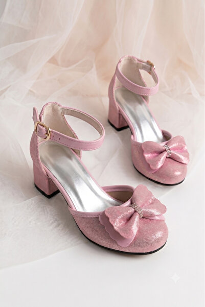 KATEYLER Pink Sultan Girl's Evening Dress Shoes