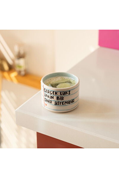 Naramica MOTTO MUG - GERÇEK LÜKS El Yapımı Seramik Kahve Fincanı 200 Ml