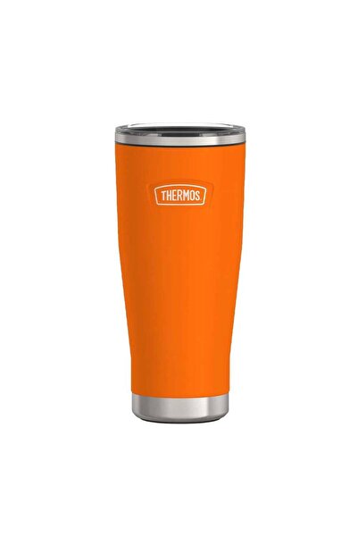 Thermos Icon Is115 0.53L Slide Lock Mug Orange Wstraw 023014