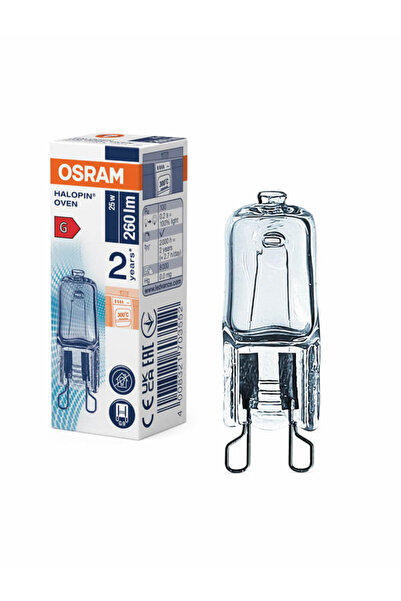 Osram 66725 25W Halopin Fırın Ampul G9 Duy 2700K