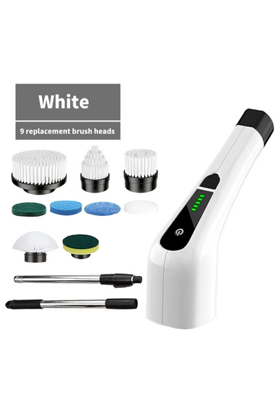 Choice 9 in 1 9 in 1 Multifunctional Handheld Electric Cleaning Brush With Te...