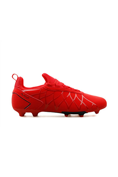 Playup Gk-241-124 Men's Crampon Football Shoes Red