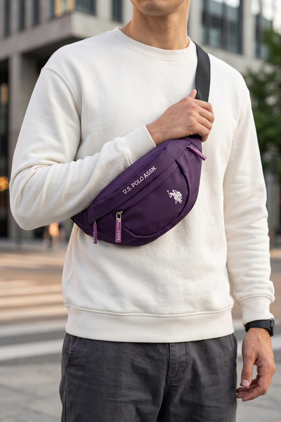 U.S. Polo Assn. U.S. POLO ASSN. 25051-25052-25053 UNİSEX Bel çantası omuz ask...