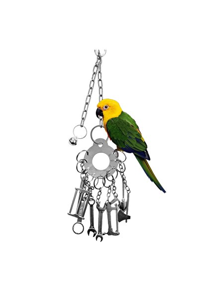 Choice A Parrot Toy Gnawing Climbing Large Medium-sized Diamond Gray Machine ...