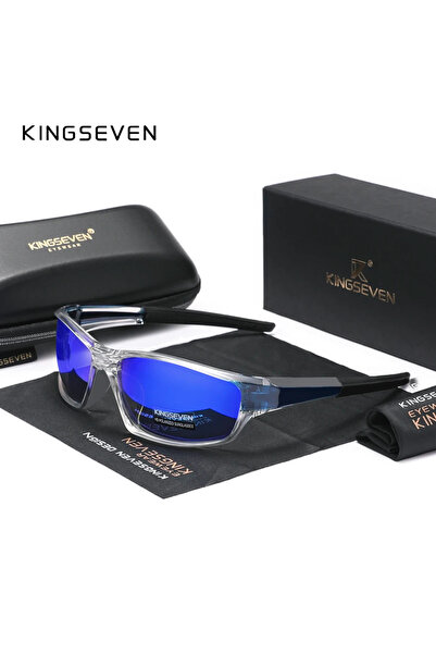 Choice Clear Blue KINGSEVEN Fashion Eyewear Design Men's Sports Polarized Sun...