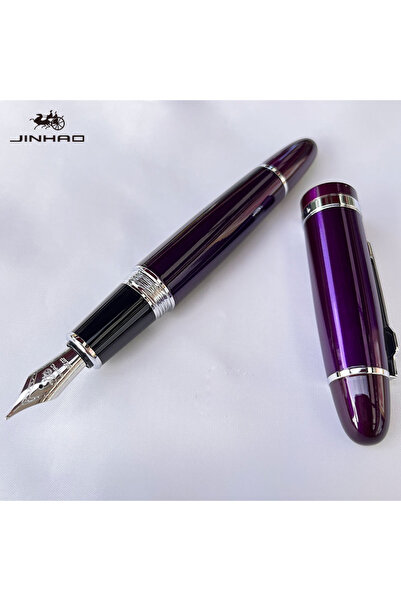 Choice Purple 1 PCS JINHAO 159 Classic Design SIlver Trim Calligraphy Iridium...