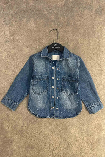 HAUSEkids 4-14 Years Premium Magic Girl's Jacket-Μπλε