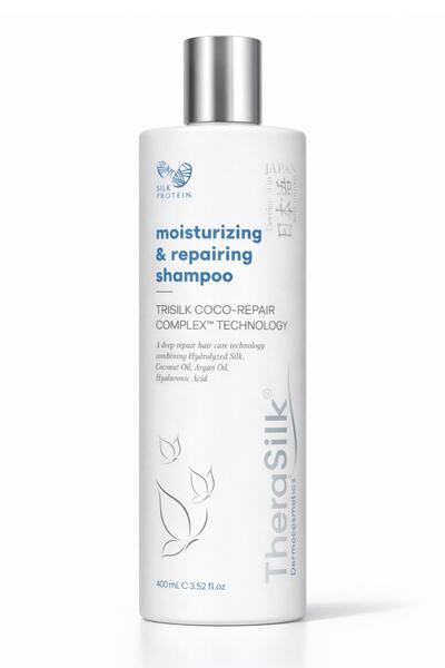 Therasilk Argan Yağlı Nemlendirici & Onarıcı Şampuan 400 ml | Sülfatsız, Hyal...