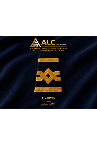 ALC 1.Kaptan Apolet Çift