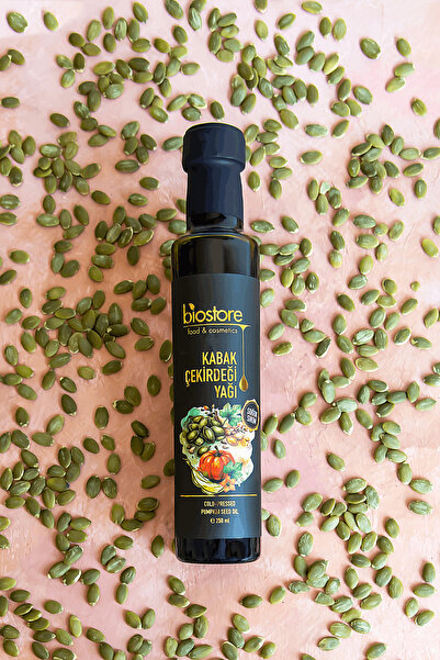 Biostore Soğuk Sıkım Kabak Çekirdeği Yağı 250 ml