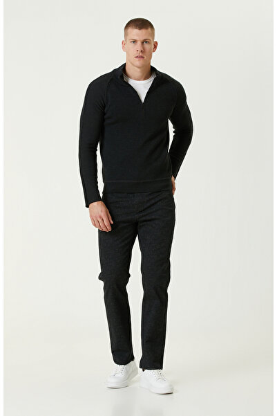 Network Siyah Denim Görünümlü Casual Pantolon