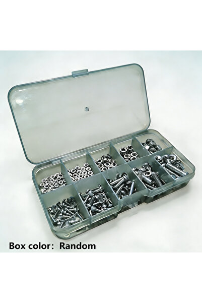 Choice 380pcs 380pcs Hexagonal Nuts and Bolts Set | Durable M2 M2.5 M3 M4 M5 ...