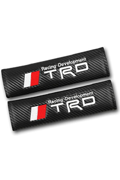 TRD Mαξιλαράκια ζώνης carbon style 2 τεμάχια